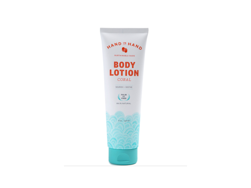 Hand in Hand Body Lotion, Coral, 2 oz