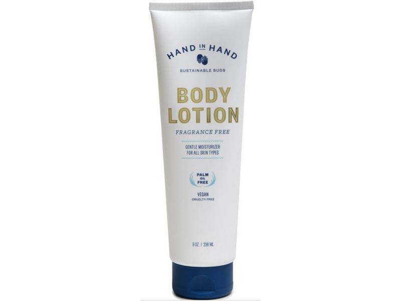 Hand in Hand Body Lotion, Fragrance Free, 8 oz