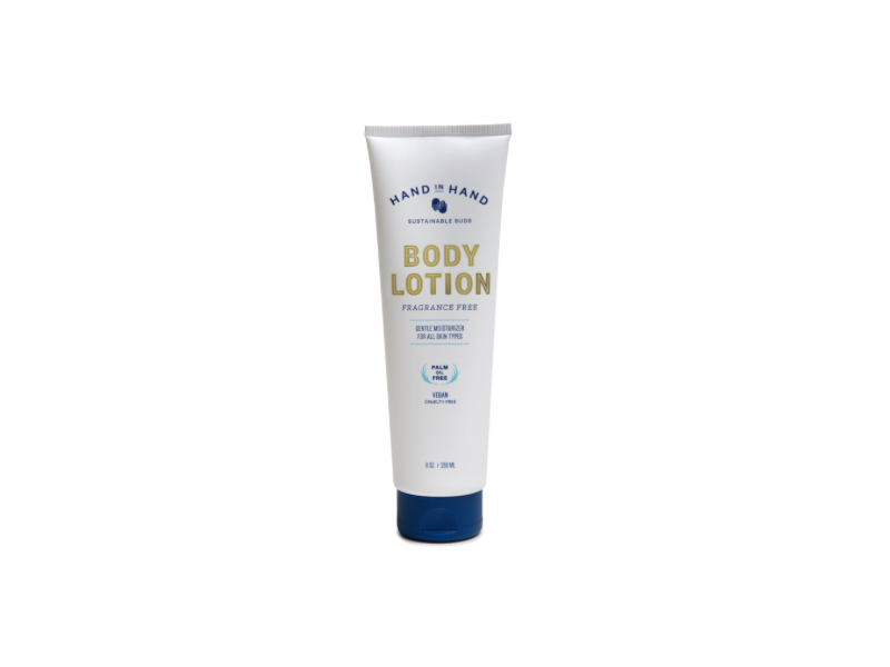 Hand in Hand Body Lotion, Fragrance-Free, 8 oz