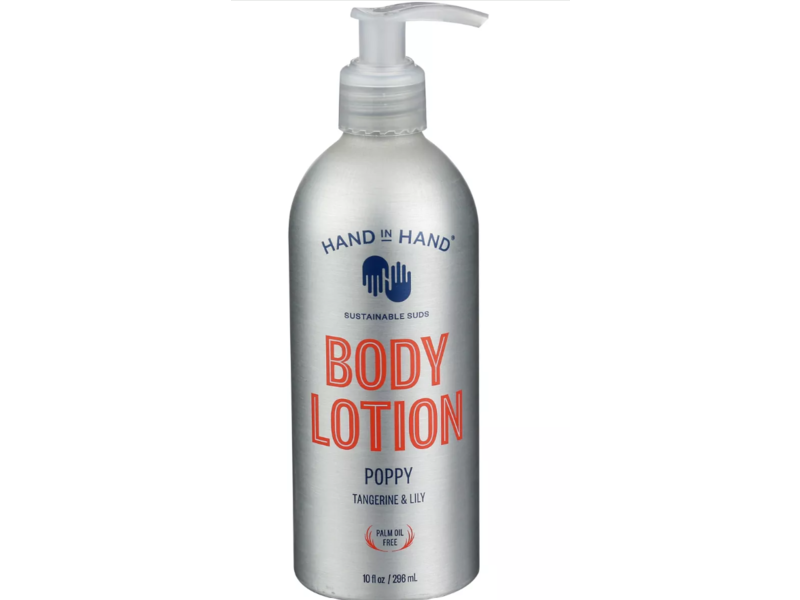 Hand In Hand Body Lotion, Poppy Tangerine & Lily, 10 fl oz/296 mL, Pack Of 2