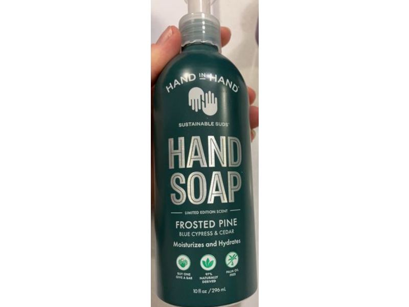 Hand In Hand Hand Soap, Frosted Pine, 10 fl /296 mL