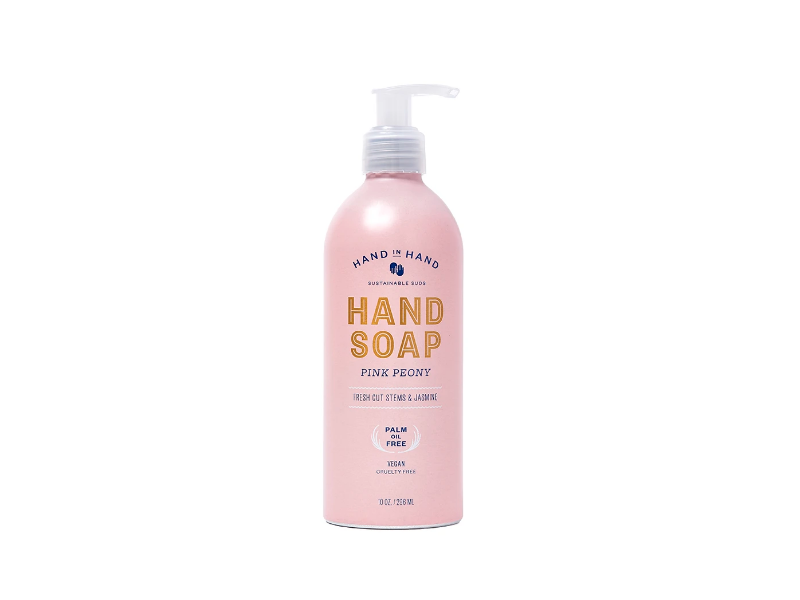 Hand In Hand Hand Soap, Pink Peony, 10 oz/296 mL