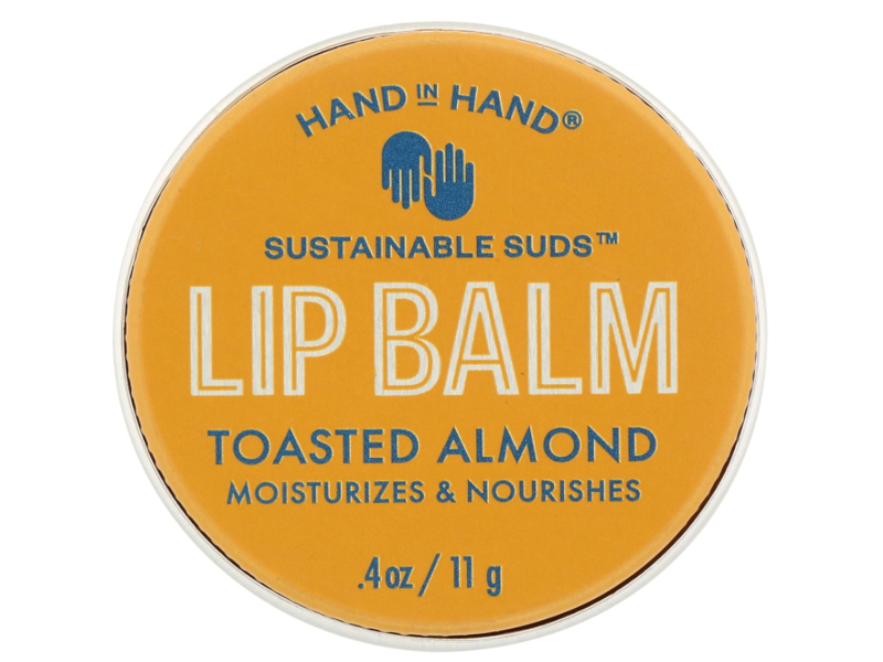 Hand In Hand Lip Balm, Toasted Almond, 0.4 oz/11 g