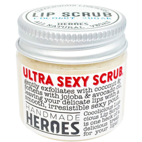 All Natural Vegan Coconut Lip Scrub