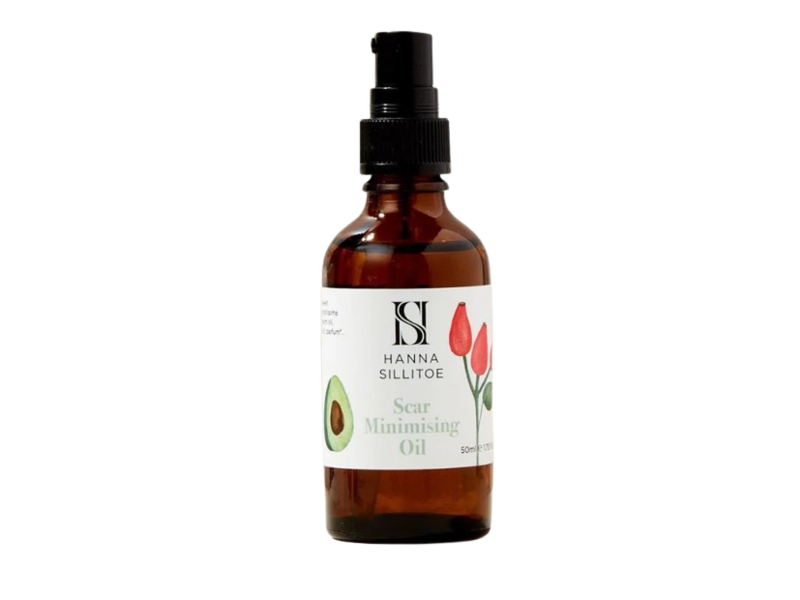 Hanna Sillitoe Scar Minimising Oil, 1.69 fl oz/50 mL