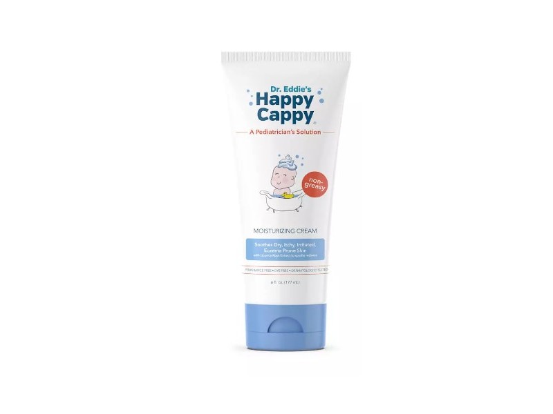 Happy Cappy Dr. Eddie's Moisturizing Cream, 6 fl oz/177 mL