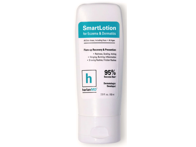 HarlanMD Eczema & Dermatitis Smart Lotion, 1 fl oz/60 mL