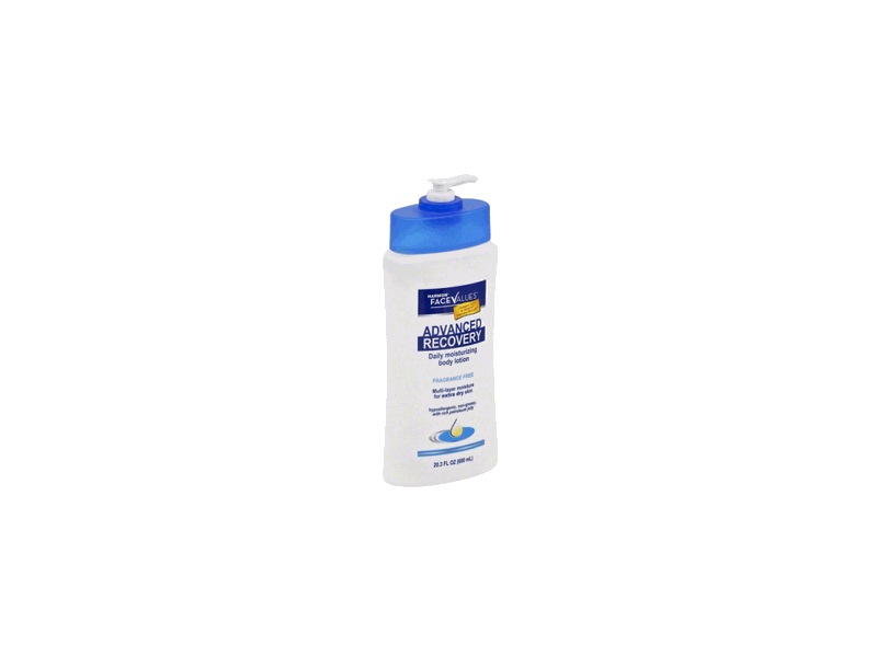 Harmon Face Values Advanced Recovery Daily Moisturizing Body Lotion, 20.3 fl oz