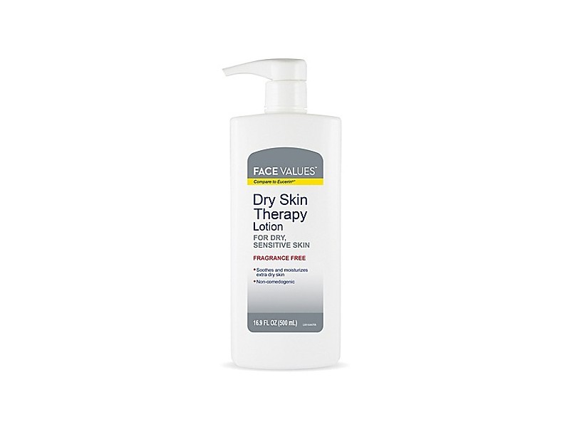 Harmon Face Values Dry Skin Therapy Lotion for Dry, Sensitive Skin, 16.9 fl oz