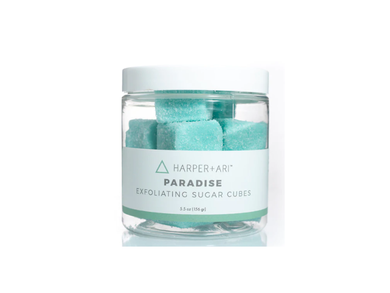 Harper + Ari Paradise Exfoliating Sugar Cubes, 5.5 oz/156 g