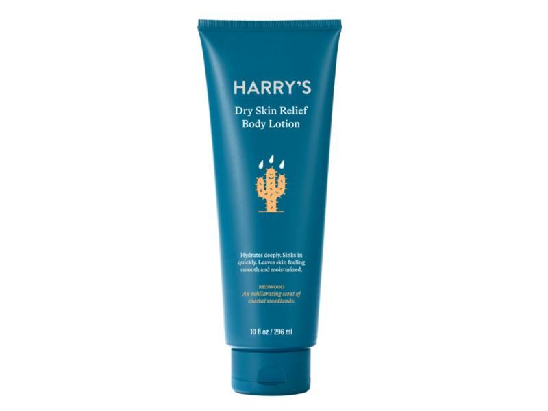 Harry's Dry Skin Relief Body Lotion, Redwood, 10 fl oz/296 mL
