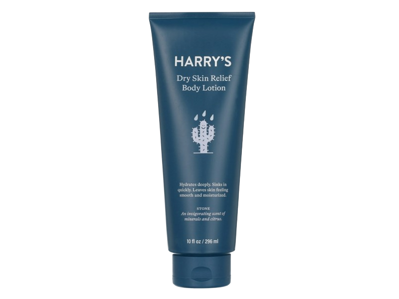 Harry's Dry Skin Relief Body Lotion, Stone, 10 fl oz/296 mL