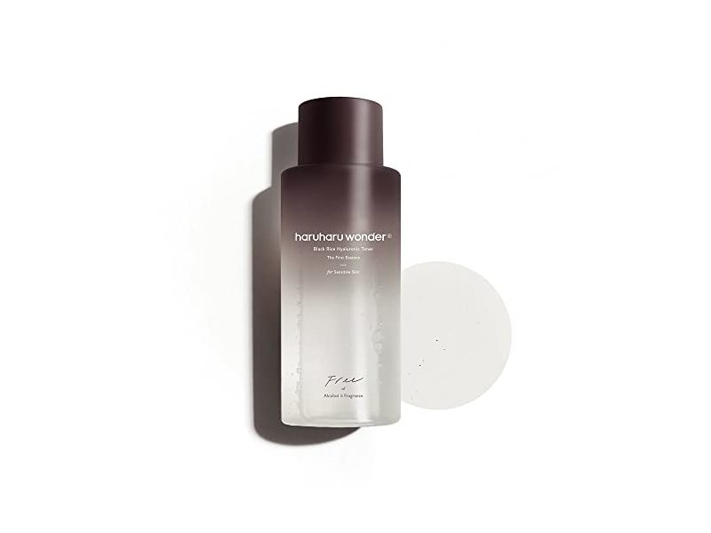 Haruharu Wonder Black Rice Hyaluronic Toner for Sensitive Skin, 10.1 fl oz / 300ml