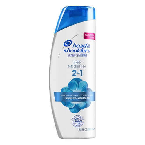 Deep Moisture Paraben Free 2In1 Dandruff Shampoo And Conditioner