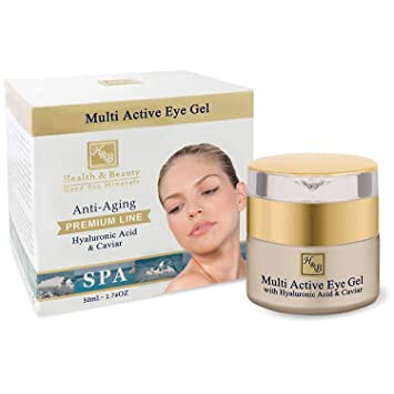 Multi Active Eye Gel Enriched With Hyaluronic Acid And Caviar Extract
