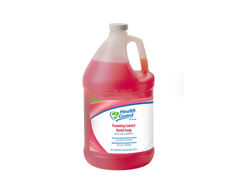 Health Guard Foaming Luxury Hand Soap, Aloe & Vitamin E, 3.785 L