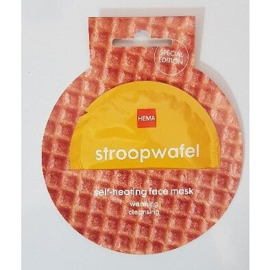 Stroopwafel Self-Heating Face Mask