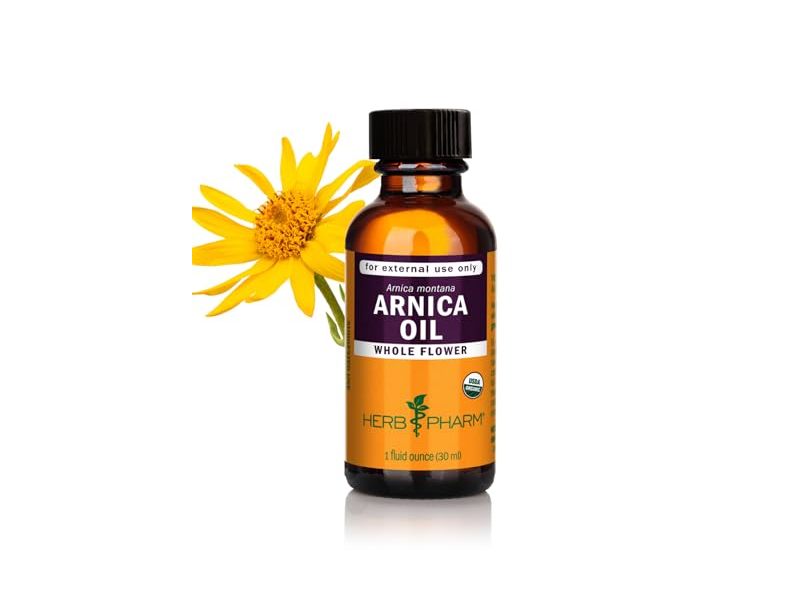 Herb Pharm Organic Arnica Oil,1 fl oz/30 mL