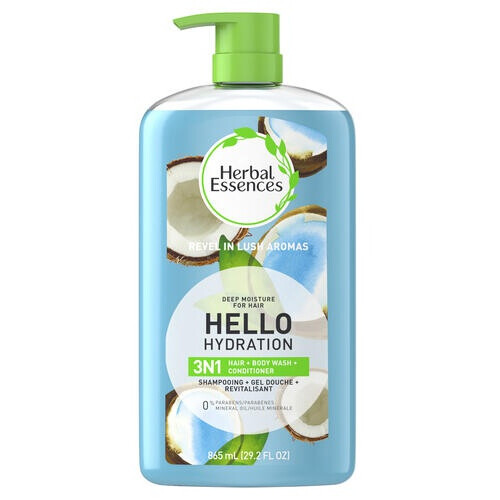 Hello Hydration 3in1 Shampoo Conditioner Body Wash
