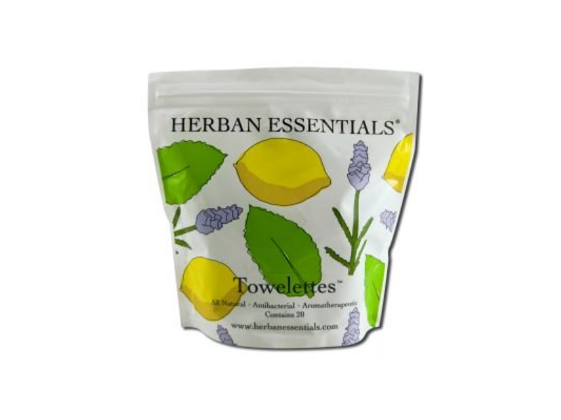 Herban Essentials Oil Towellettes, Mixed, 20 Count