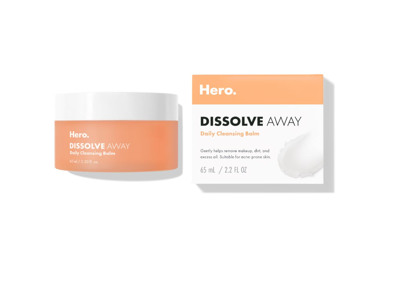 Hero Dissolve Away Daily Cleansing Balm, 2.20 fl oz/65 mL