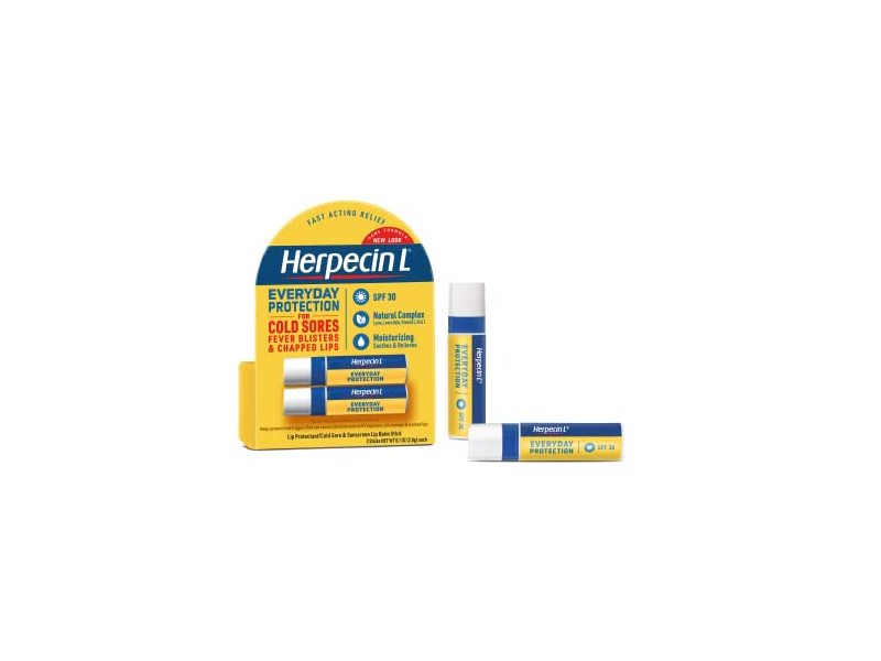 Herpecin-L Lip Protectant, Cold Sore, 0.1 oz/2.8 g, Pack Of 2