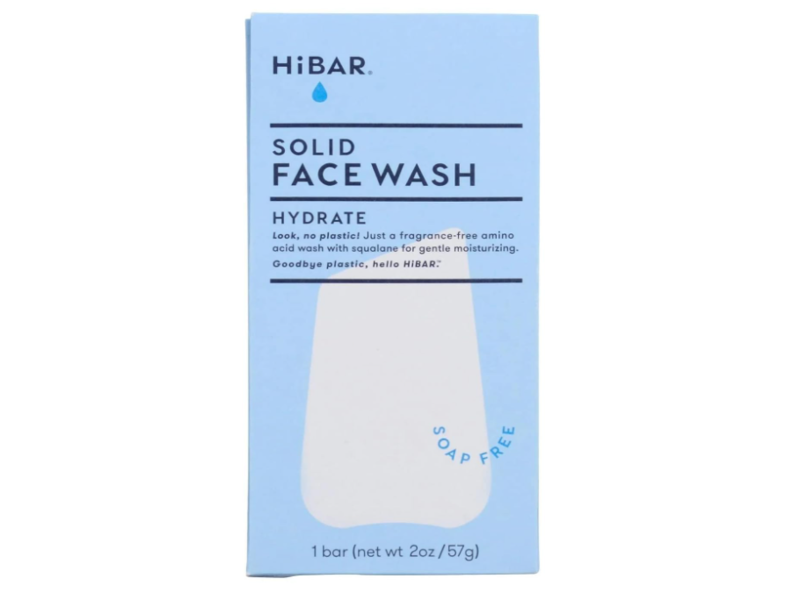 Hibar Hydrate Solid Face Wash, 2 oz/57 g