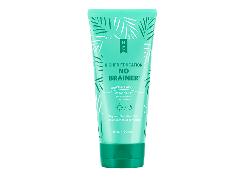 Higher Education No Brainer Gentle Facial Cleanser, 3 fl oz/90 mL