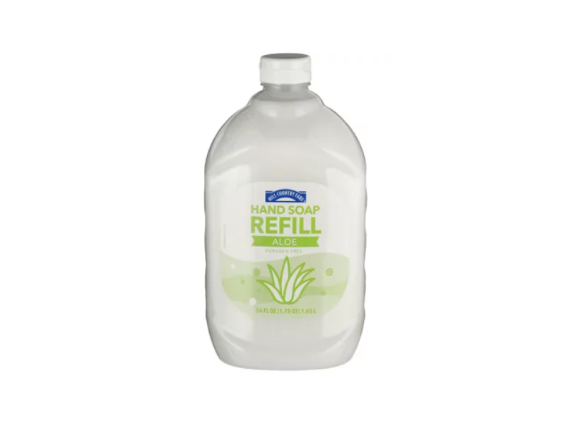 Hill Country Fare Hand Soap Refill, Aloe, 56 fl oz/1.65 L