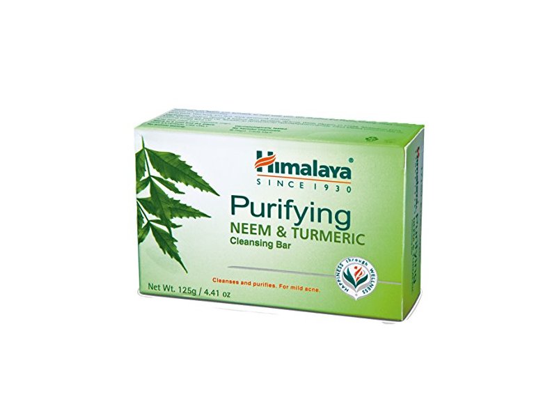 Himalaya Purifying Neem & Turmeric Cleansing Bar, 4.41 Oz