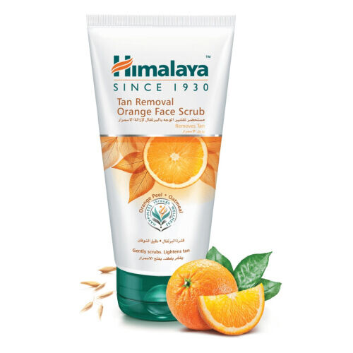 Tan Removal Orange Face Scrub