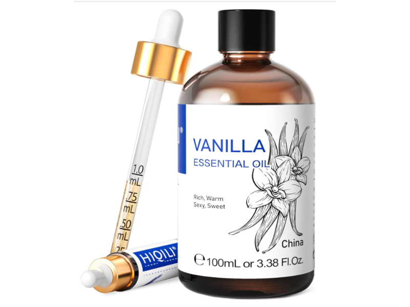 HIQILI Essential Oil, Vanilla, 3.38 fl oz/100 mL