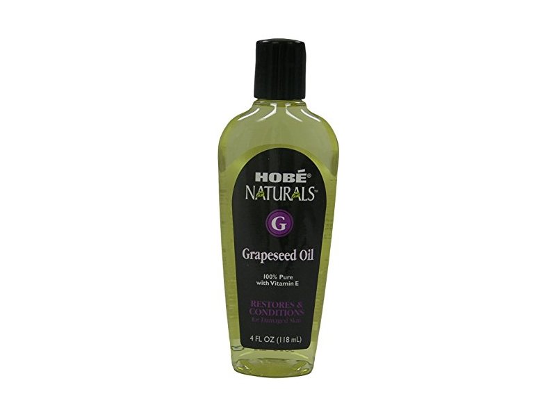 Hobe Naturals Grapeseed Oil, Restores & Conditions, 4 fl oz / 118 mL
