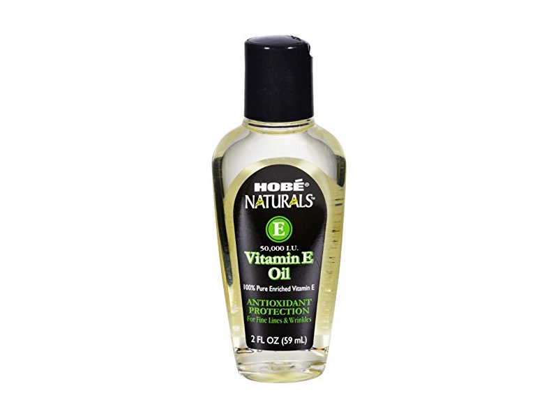 Hobe Naturals Vitamin E Oil, 50000 Iu, Antioxidant Protection, 2 fl oz/59 mL