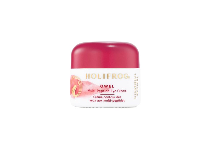 Holifrog Multi- Peptide Ste Cream, Owel, Smooth + Revitalize, Peptide + Amino Blend, 0.5 fl oz/15 mL