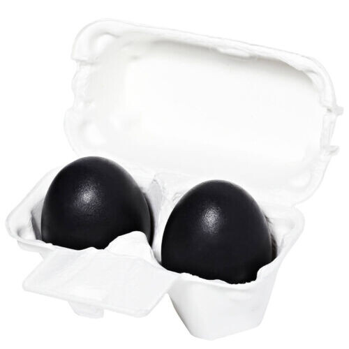 Smooth Egg Charcoal Egg Soap