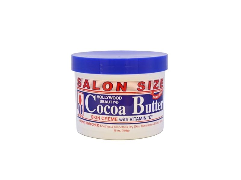 Hollywood Beauty Cocoa Butter Skin Cream, Vitamin E, 25 oz/708 g