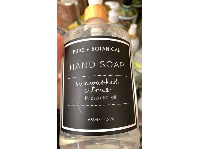 Home & Body Company Hand Soap, Pure + Botanical, 21.5 fl oz/636 mL