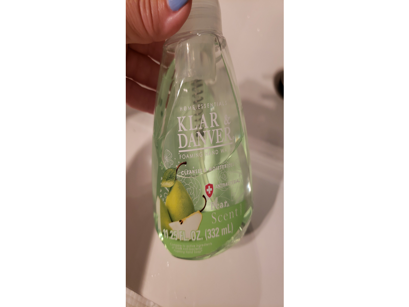 Home Essentials Klar & Danver Foaming Hand Soap, 11.25 fl oz