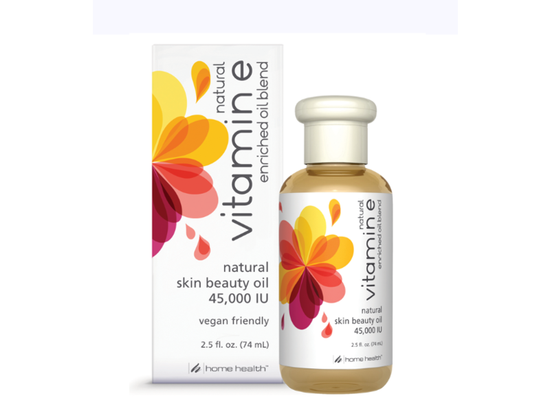 Home Health Skin Beauty Oil, Vitamin E, 2.5 fl oz/74 mL
