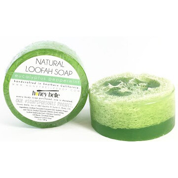 Eucalyptus Peppermint Loofah Soap