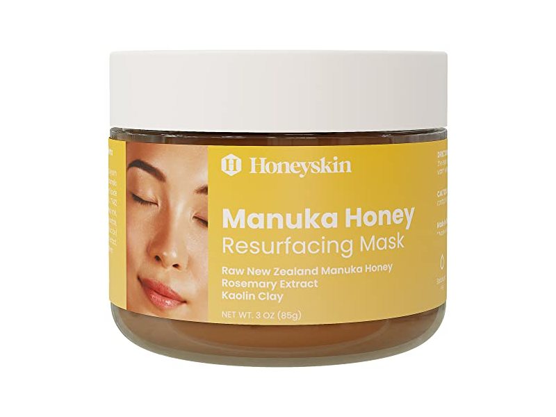 Honeyskin Manuka Honey Resurfacing Mask, Rosemary Extract, 3 oz/85 g
