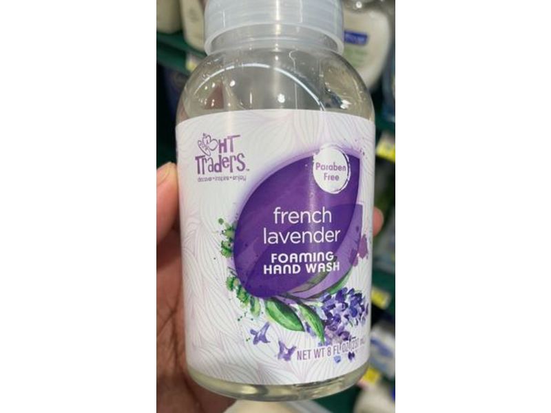 Ht Traders Foaming Hand Wash, Fresh Lavender, 8 fl oz/237 mL