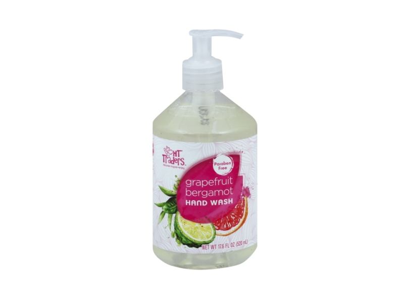 HT Traders Foaming Hand Wash, Grapefruit Bergamot, 8 fl oz/237 mL