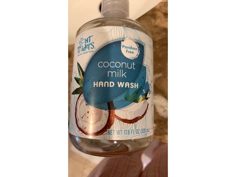 Ht Traders Hand Wash, Coconut Milk, 17.6 fl oz/520 mL
