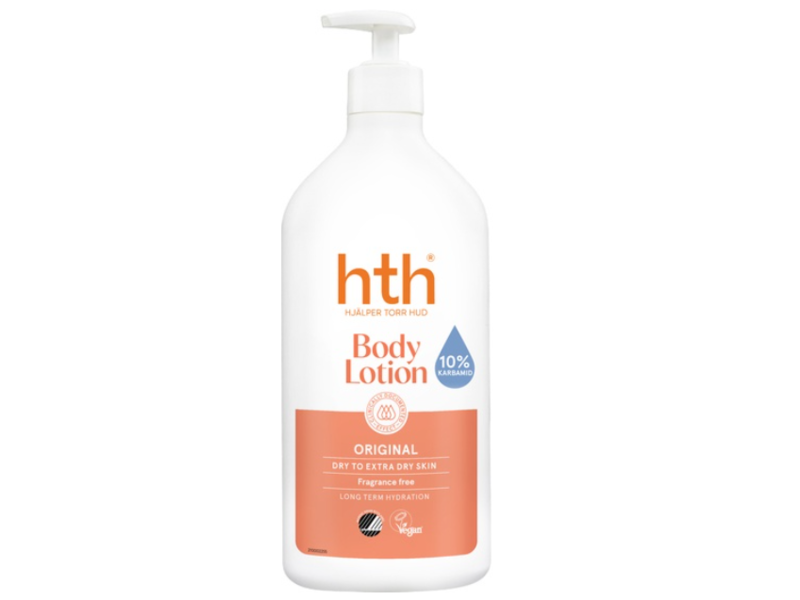HTH Original Body Lotion, 10% Karbamid, 400 mL