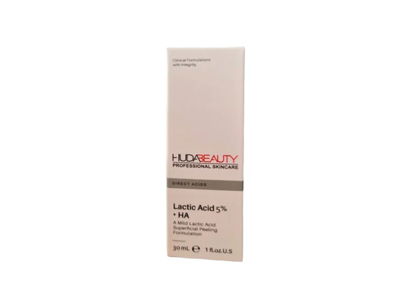 Huda Beauty Lactic Acid 5% + HA, 1 fl oz/30 mL