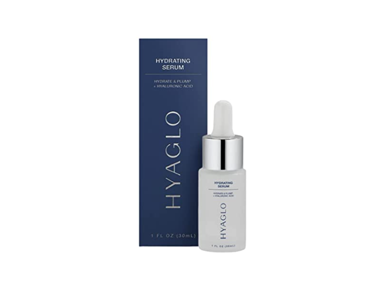 Hyaglo Hydrating Serum, Hydrate & Plump + Hyalluronic Adic, 1 fl oz/30 mL