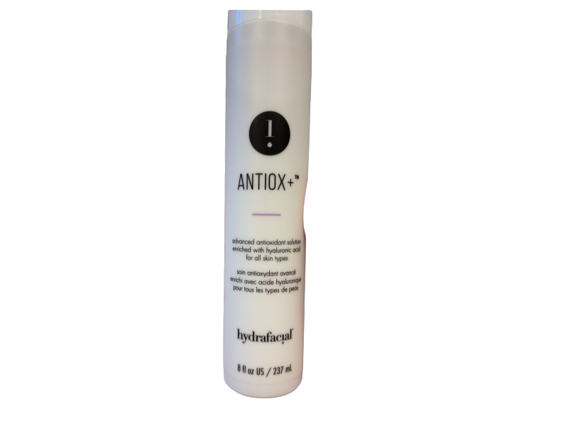 Hydrafacial Antiox+ Advanced Antioxidant Solution, Hyaluronic Acid, 8 fl oz/237 mL