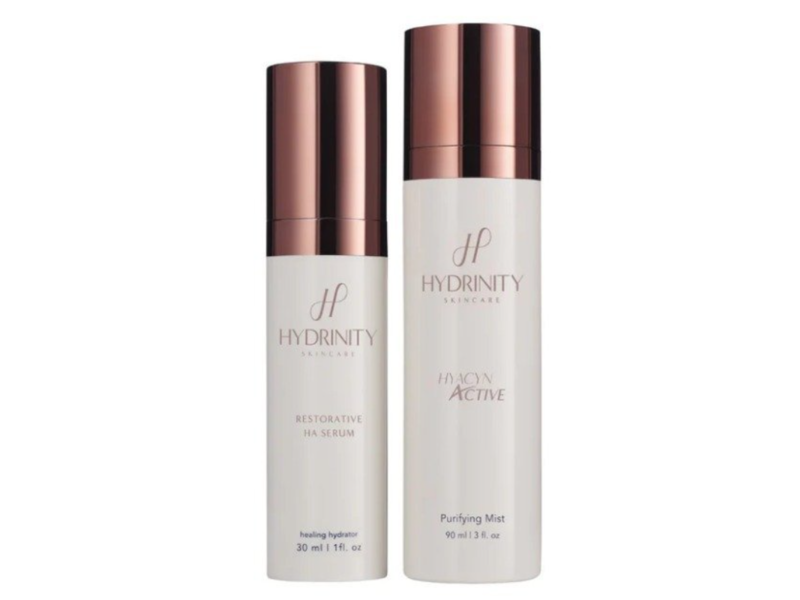 Hydrinity Restorative Kit, Restorative HA Serum (30 mL) + Hyacyn Active (90 mL)
